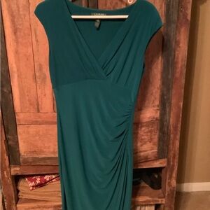 Ralph Lauren Teal Midi Dress
